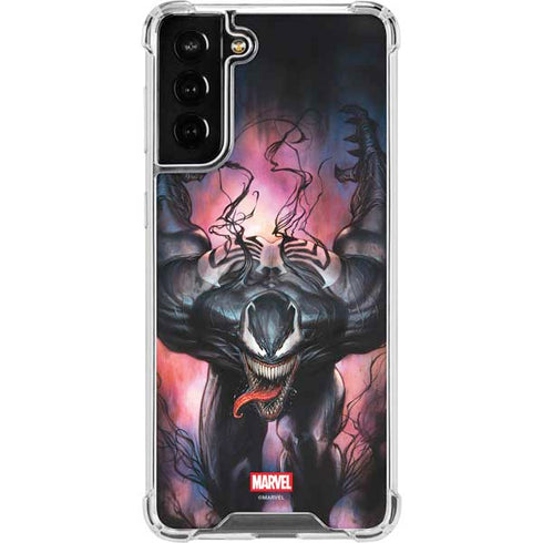 Marvel Venom Absolute Carnage by Adi Granov Galaxy S21 FE Clear Case